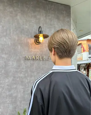 カラー メンズ 💫ブリーチカラー 鈴木美菜実💫のヘアスタイル