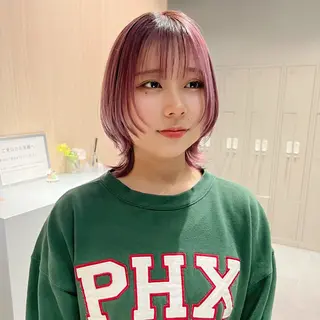 ミディアム 🐺立川のウルフ屋 さん🐺おかみ🐺のヘアスタイル