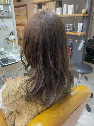 セミロング SHIAN立川　及川 17時〜限定のヘアスタイル