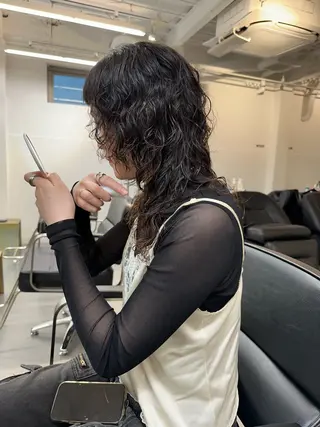 ミディアム パーマ お悩み解決パーマ hana🩰のヘアスタイル