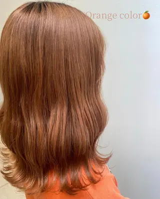 セミロング 韓国風愛されヘア 🇰🇷RITO🎀のヘアスタイル