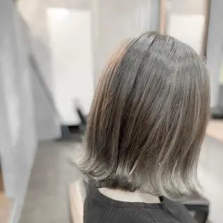 ミディアム カラー 川端 康介のヘアスタイル