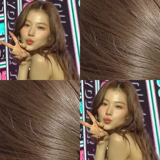 ロング カラー IVE所属・ブリーチなし🤍 渋谷／原島杏奈のヘアスタイル