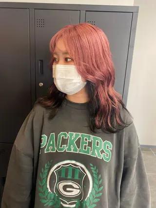 ロング maco 艶感ハイトーン🦋のヘアスタイル