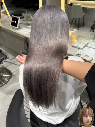 ロング ハイトーン特化🤍/ 韓国ボブ / ハルナのヘアスタイル