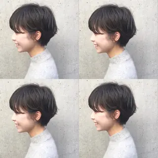 ショート 古沢 新のヘアスタイル