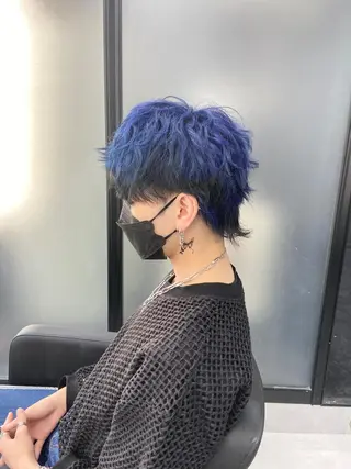 ショート カラー ミルボンAujua認定サロン Ria OSAKA 梅田所属・メンズ、エクステ特化 Ryuのヘアスタイル