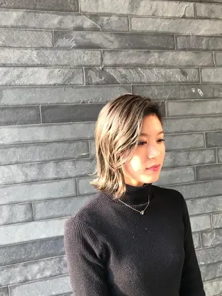 ショート E N T E R所属・🌕髪質改善/透明感 @ENTER大名のヘアスタイル