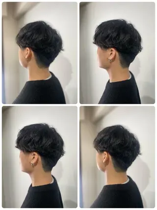 パーマ メンズ 流行メンズスタイル ren✂︎のヘアスタイル