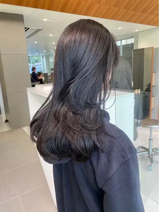 セミロング レイヤーカット/暖色 カラー/mao🎀のヘアスタイル