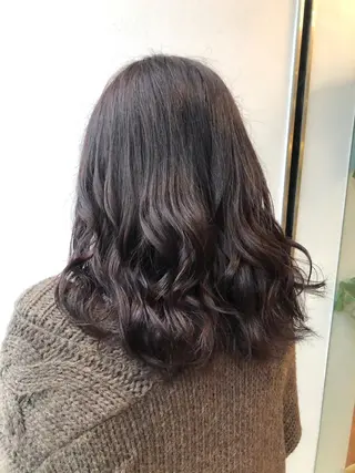 ミディアム カラー 大阪長居🌱野見山 卓也のヘアスタイル