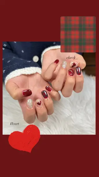 ネイル 🦋Hina🦋 12月予約受付中✨のネイルデザイン