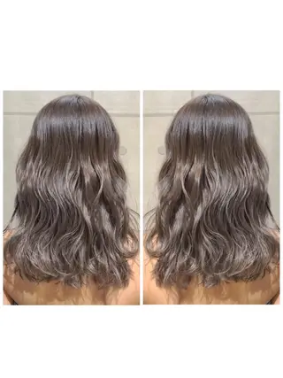 セミロング カラー ブリーチ/髪質改善 🍊店長MASAKiのヘアスタイル