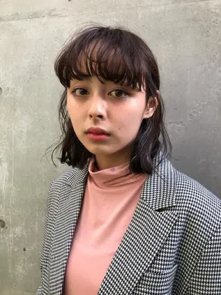 ミディアム レイヤー,ボブ / 彩未のヘアスタイル