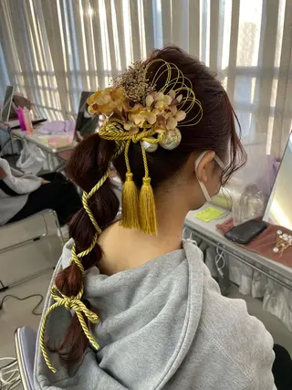 ヘアアレンジ 杉村 未来のヘアスタイル