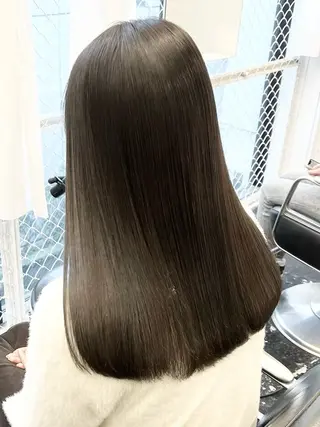 ロング カラー 原宿 ツヤカラー🫧 ちり🍎のヘアスタイル