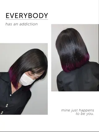 ショート カラー ヘアアレンジ 🩶ハイライトカラー 🩶ASH西葛西鈴木のヘアスタイル