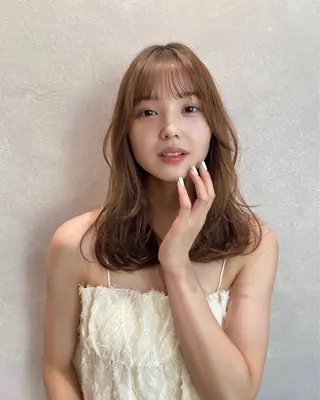 セミロング 磯部 拓磨のヘアスタイル