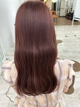 ロング カラー Mauve 世田谷 きたじまのヘアスタイル