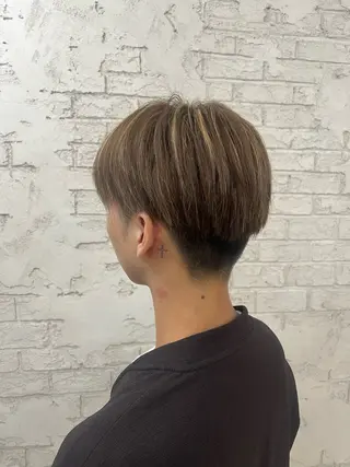 メンズ 艶々ダブルカラー 💚Rina💚🍨のヘアスタイル