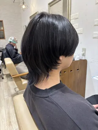 ショート メンズ 朝岡 慧のヘアスタイル