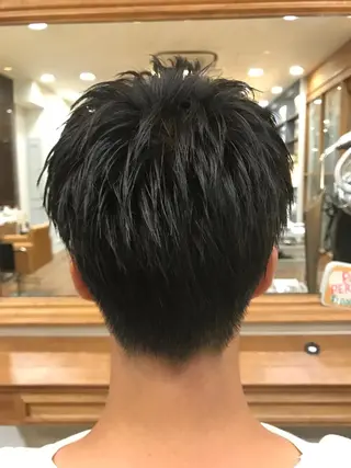 ショート メンズ ひろせ かなのヘアスタイル