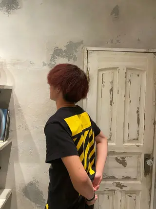 カラー メンズ なかやま れいかのヘアスタイル