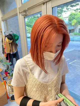 カラー wewe: momoeのヘアスタイル