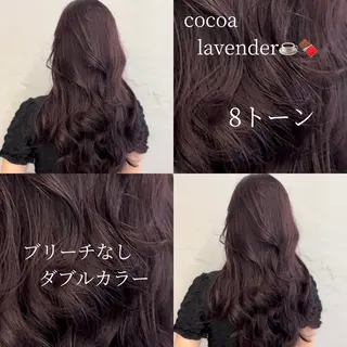 ロング カラー aoi/暖色カラー/ プツッとボブ🎀のヘアスタイル