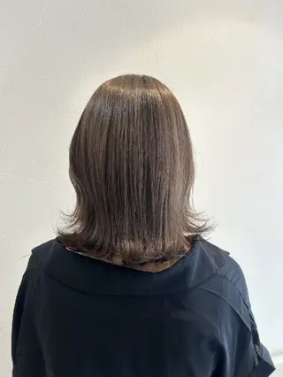 ミディアム 樋口 捷のヘアスタイル