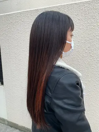 ロング 透明感カラー/ ダブルカラー /ソラのヘアスタイル