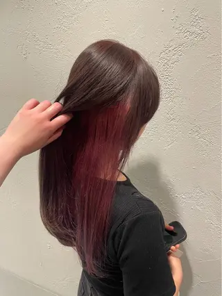 カラー .  ໋韓国カラー 純代のヘアスタイル