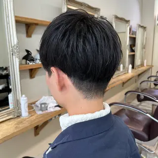 メンズ フェザーパーマ🌙 毛流れ yuzukiのヘアスタイル