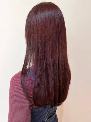 ロング カラー 青木 力のヘアスタイル