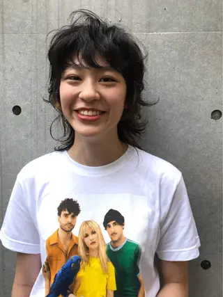 ミディアム パーマ 🌈前田 ジュンのヘアスタイル