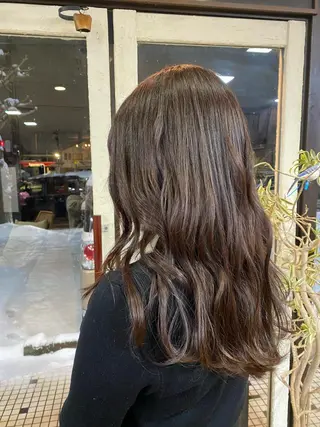 ロング Un Fleur所属・立野 希沙のヘアスタイル