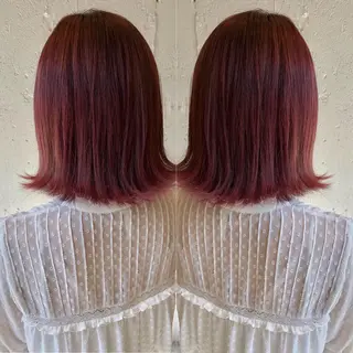 ミディアム あらき ちさとのヘアスタイル