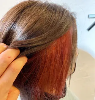 ショート カラー ヘアアレンジ Add9 柳田健登のヘアスタイル