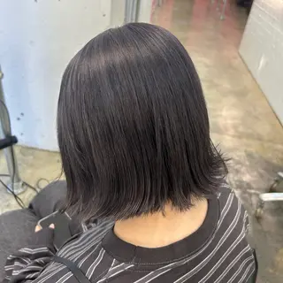 ショート カラー ✨うる艶/ブリーチ✨ 𝓡𝒖𝓷𝐚💋のヘアスタイル