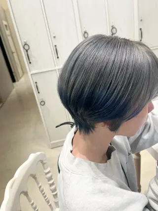 ショート カラー 後藤 由希のヘアスタイル