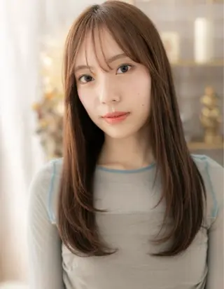 ロング カラー 艶髪カラー🤍ྀི 強矢　美紗希🩷ྀིのヘアスタイル