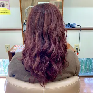 ロング カラー hair＆face  LOBEAUT所属・小笠原 一倫のヘアスタイル