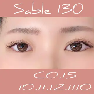 マツエク・マツパ ルナ所属・香田 嘉奈子のマツエク・マツパデザイン