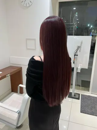 ロング カラー 似合わせ 垢抜け🌟 AKINOのヘアスタイル