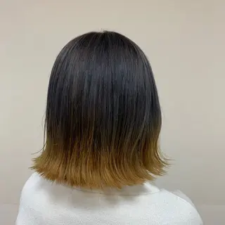 ミディアム カラー 透明感/韓国風 🇰🇷RYUKIのヘアスタイル