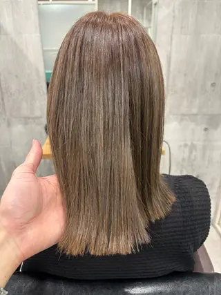 ミディアム カラー 堀越 智仁のヘアスタイル