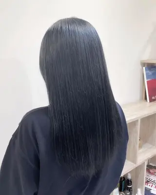 セミロング 髪質改善/艶カラー 🤍mizueのヘアスタイル