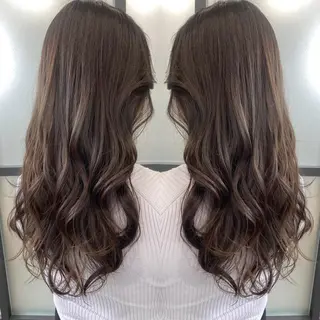 ロング カラー tocca 💜石田愛結💜のヘアスタイル