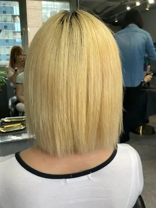 ショート 髪質改善☺︎縮毛矯正 ふじい まりんのヘアスタイル