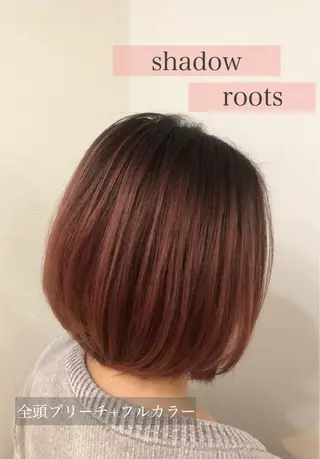 ミディアム カラー 🤍中野 レオ🤍のヘアスタイル